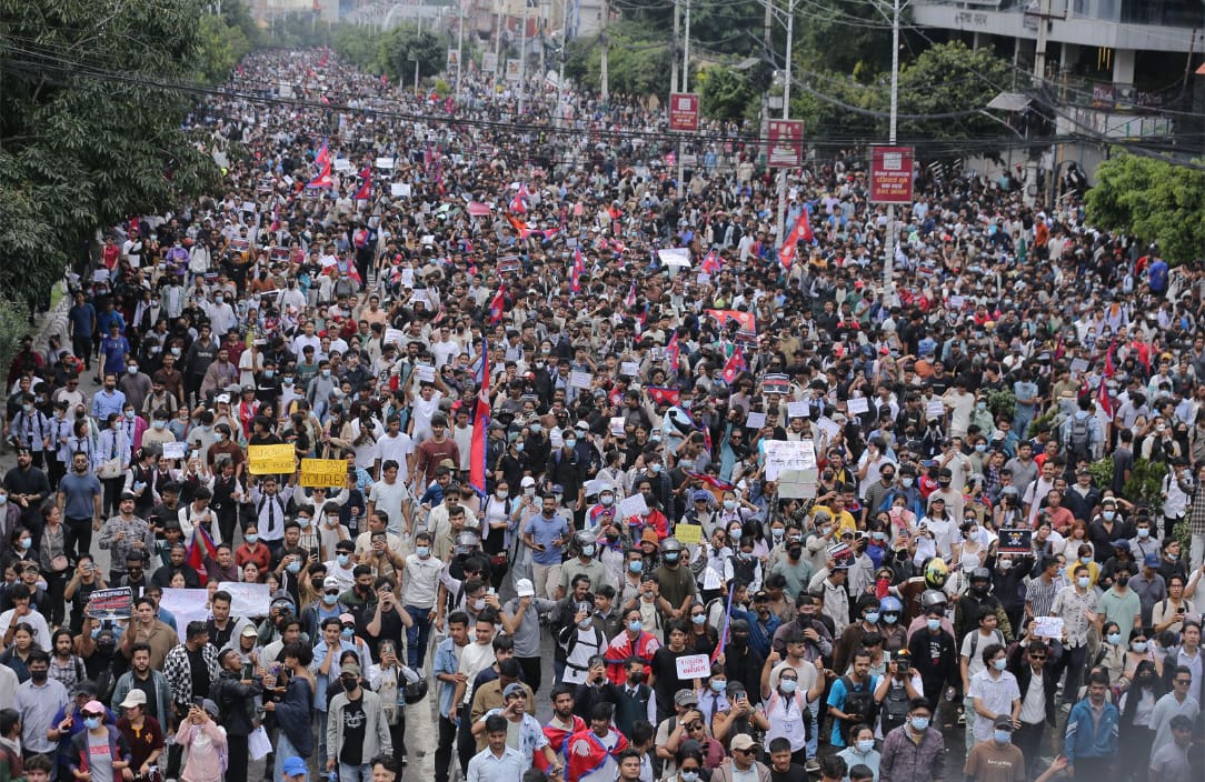 nepal protest